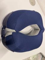 BLUE TRAVEL NECK PILLOW